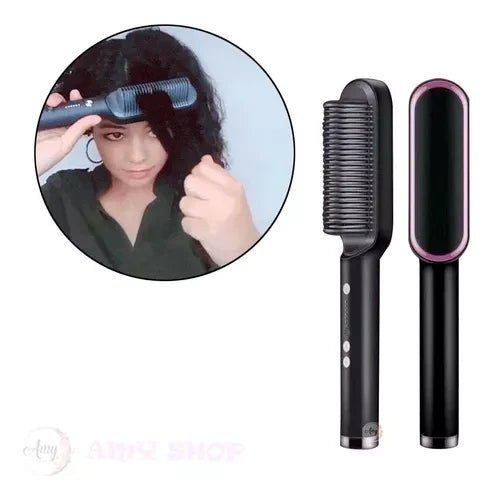 SmoothGlow™ | Cepillo Alisador de Pelo Profesional