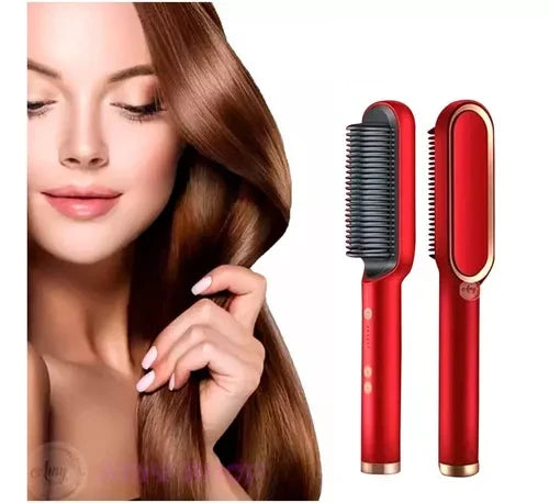 SmoothGlow™ | Cepillo Alisador de Pelo Profesional